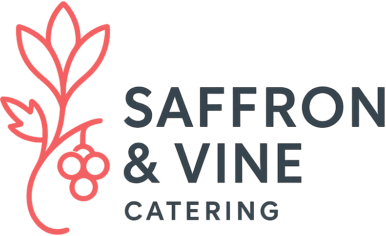 Saffron & Vine Catering Logo